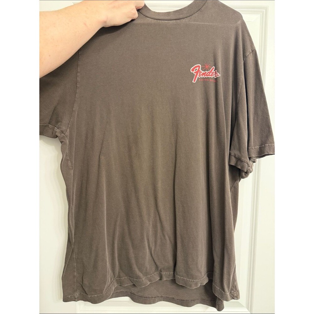 Abercrombie & Fitch Fender Brown Short Sleeve Logo Tee